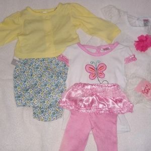 Lot of girl baby clothes NWT